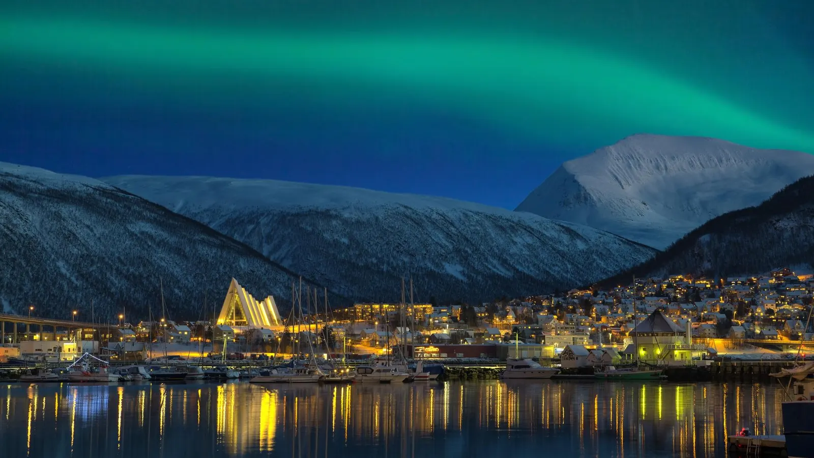Escandinavia y sus aurorar boreales