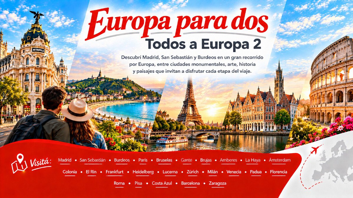 Europa para DOS 8 “Todos a Europa 2”